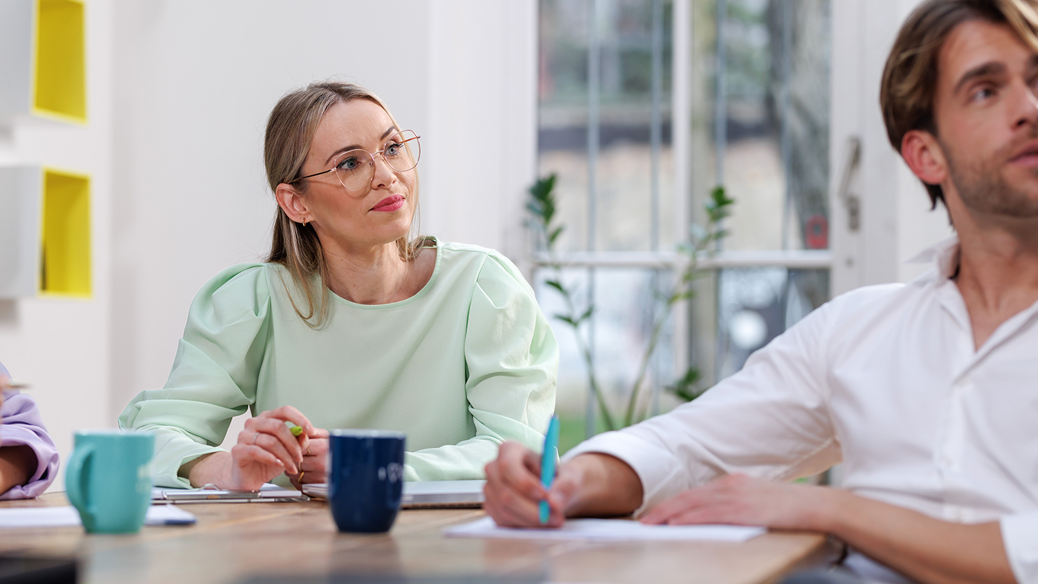 Mitarbeiter in einer beruflichen Weiterbildung
